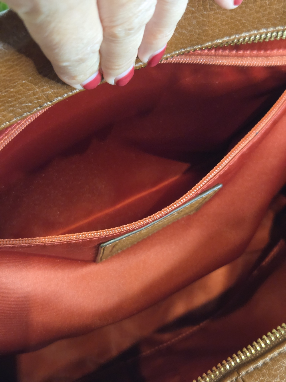 Coach Madison Madeline Leather Satchel With Gold Tone Hardware - Picture 15 of 16